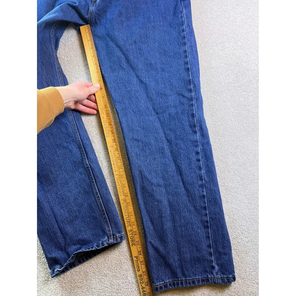 Levi's 505 Jeans Mens 40x30 (Fits 39x30)‎ Blue Straight Fit Denim Pants